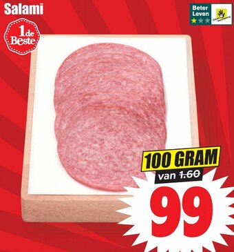 Dirk Salami 100 GRAM aanbieding