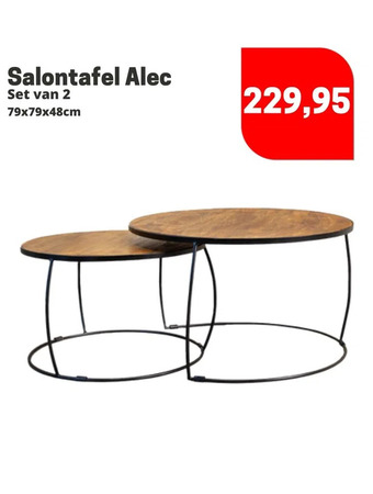 Dimehouse Salontafel alec aanbieding