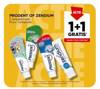 Jumbo Prodent of zendium aanbieding