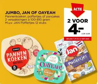 Jumbo Jumbo, jan of oayeah aanbieding