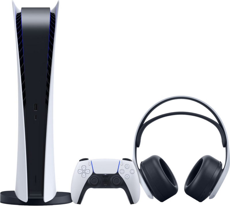 Playstation 5 Digital Edition 3d Pulse Gaming Headset Aanbieding Bij