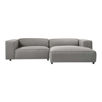 fonQ Moos chunky hoekbank rechts - grijs aanbieding