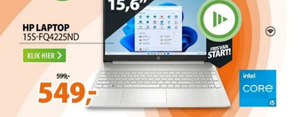 Expert Hp laptop 15s-fq4225nd aanbieding