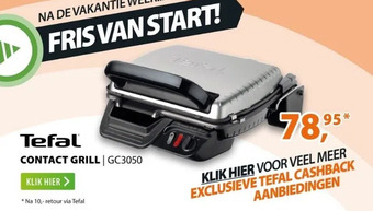 Expert Tefal contact grill gc3050 aanbieding