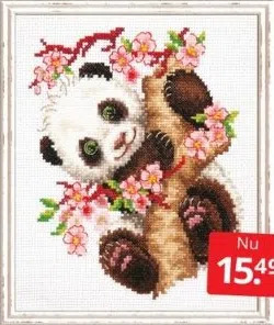 Boekenvoordeel Panda 15x18cm aanbieding