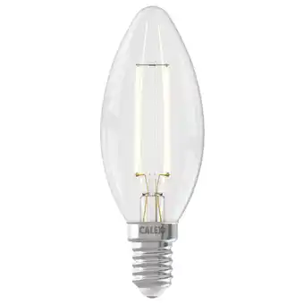 Leen Bakker Calex led-kaarslamp - transparant - e14 - leen bakker aanbieding