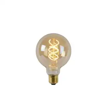 Leen Bakker Lucide led bulb filament lamp e27 - amber - ã˜9,5 cm - leen bakker aanbieding