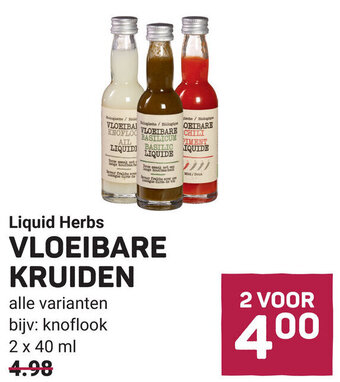 Ekoplaza Liquid Herbs VLOEIBARE KRUIDEN 40ml aanbieding