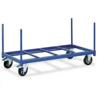 Conrad Rollcart 02-1236 wagen voor zware belasting staal poedercoating laadvermogen (max.): 1200 kg aanbieding