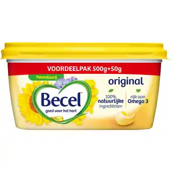 Dekamarkt Becel margarine original aanbieding