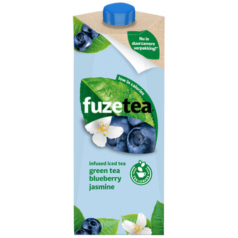 Dekamarkt Fuze tea green tea blueberry jasmine aanbieding