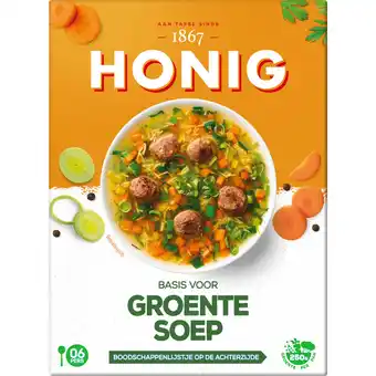Dekamarkt Honig groentesoep aanbieding