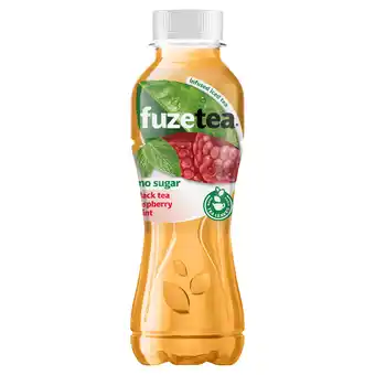 Dekamarkt Fuze tea black tea raspberry mint no sugar aanbieding