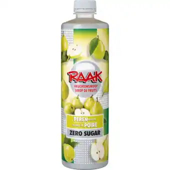 Dekamarkt Raak limonadesiroop peer zero aanbieding