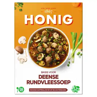 Dekamarkt Honig deense rundvleessoep aanbieding