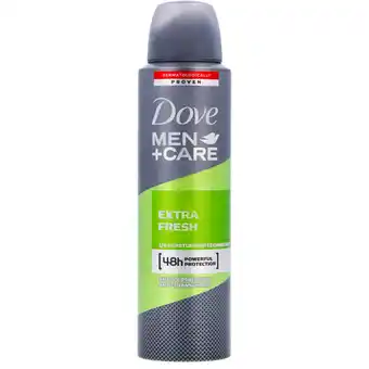 Dekamarkt Dove deospray men extra fresh aanbieding