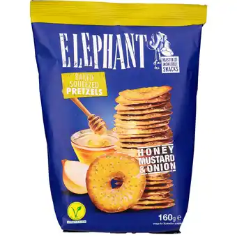 Dekamarkt Elephant pretzel honing mosterd & ui aanbieding