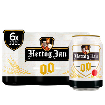 Dekamarkt Hertog jan pilsener 0.0 6x33 cl aanbieding