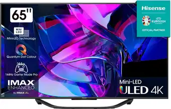 EP Hisense 65u79kq mini-led uled 4k tv (2023) aanbieding