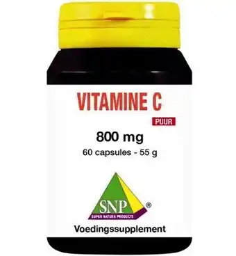 Drogisterij.net Snp vitamine c 800 mg puur (60ca) aanbieding