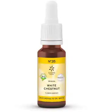 Drogisterij.net Lemon pharma bach bloesemremedies white chestnut bio (20ml) aanbieding