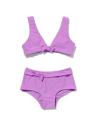 HEMA Hema kinder bikini paars (paars) aanbieding