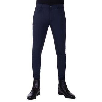 Decathlon Qhp herenrijbroek novan knie grip aanbieding