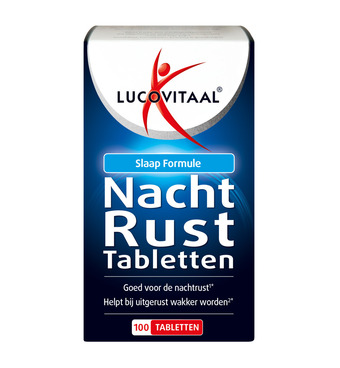 Drogisterij.net Lucovitaal nachtrust (100tb) aanbieding