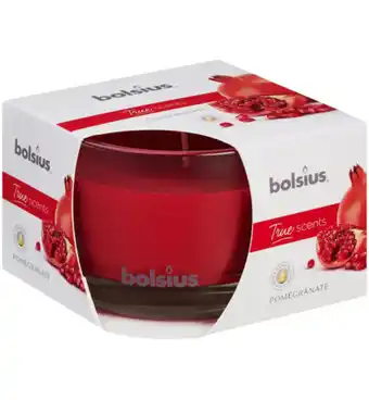 Drogisterij.net Bolsius true scents geurglas 63/90 pomegranate (1st) aanbieding
