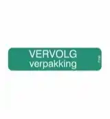 Drogisterij.net Spruyt hillen sticker vervolg verpakking (1000st) aanbieding