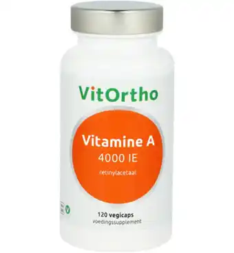 Drogisterij.net Vitortho vitamine a 4000ie (120vc) aanbieding