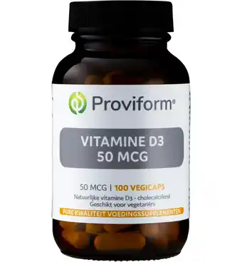 Drogisterij.net Proviform vitamine d3 50mcg (100vc) aanbieding