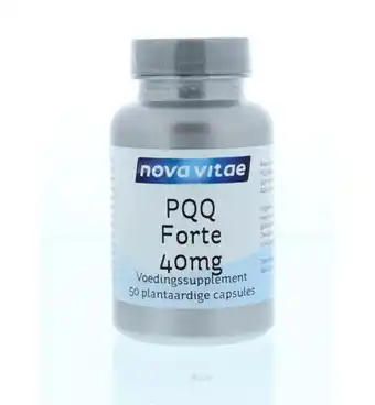 Drogisterij.net Nova vitae pqq forte 40 mg (50vc) aanbieding