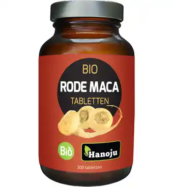 Drogisterij.net Hanoju bio rode maca tabletten (300tb) aanbieding