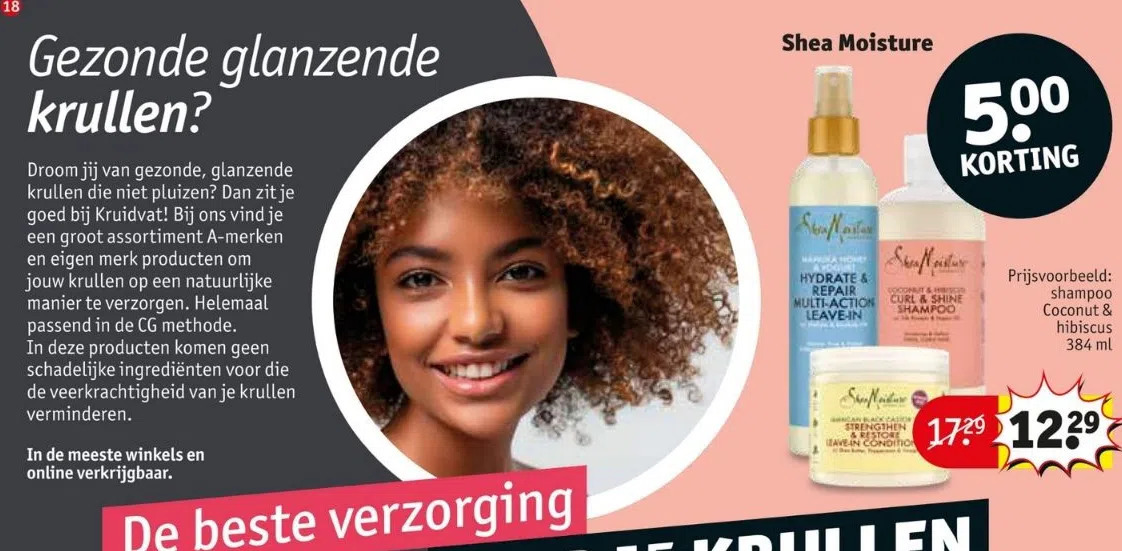 Prijsvoorbeeld shampoo coconut & hibiscus 384 ml aanbieding bij Kruidvat