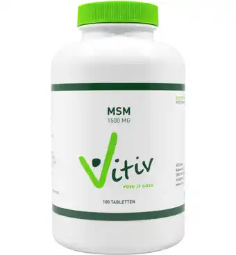 Drogisterij.net Vitiv msm 1500 mg (180tb) aanbieding