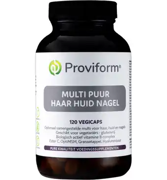 Drogisterij.net Proviform multi puur huid haar nagel (120vc) aanbieding