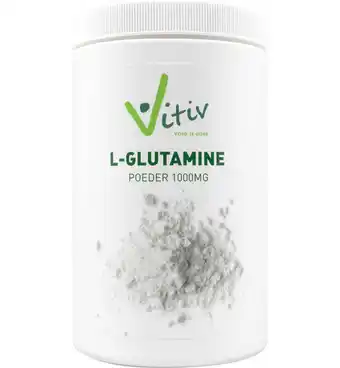 Drogisterij.net Vitiv l-glutamine poeder (500g) aanbieding