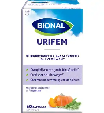 Drogisterij.net Bional urifem capsules (60ca) aanbieding