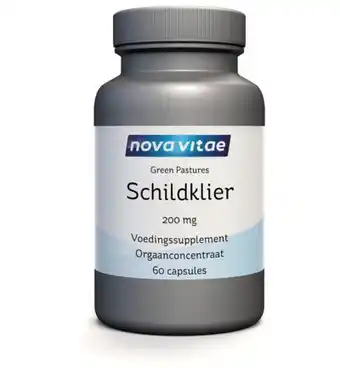 Drogisterij.net Nova vitae schildklier concentraat - glandular (60ca) aanbieding