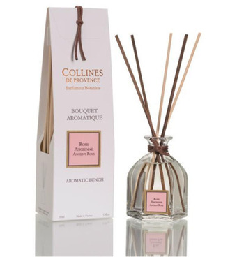 Drogisterij.net Collines de provence geurstokjes roos (100ml) aanbieding