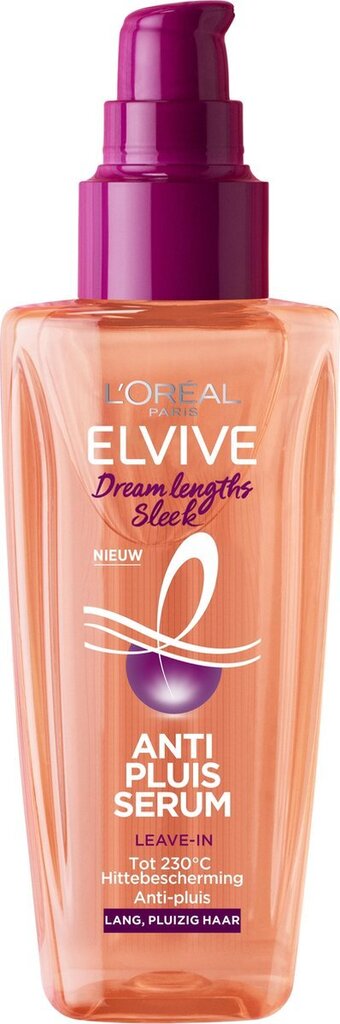Bol.com L’oréal paris elvive dream lengths sleek haarserum met keratine - lang, beschadigd haar - unisex - 100ml aanbieding