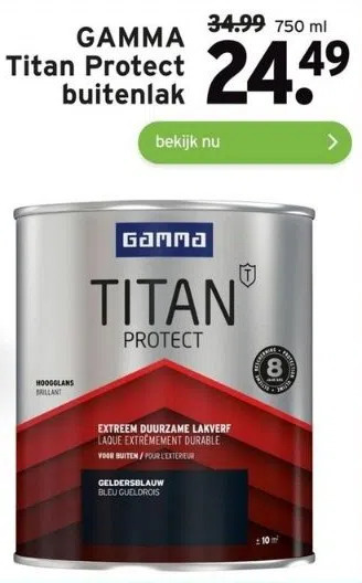 GAMMA Gamma titan protect buitenlak aanbieding