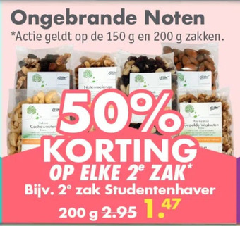 Gezond & Wel Ongebrande noten aanbieding