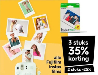 HEMA Alle fujifilm instax films aanbieding