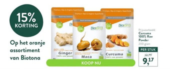 Holland & Barrett Assortiment van biotona aanbieding