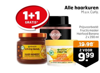 Trekpleister Alle haarkuren aanbieding