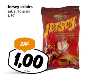 Poiesz Jersey eclairs aanbieding