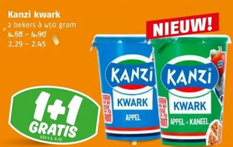 Poiesz Kanzi kwark aanbieding