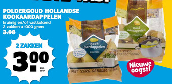 Boon`s Markt Poldergoud hollandse kookaardappelen aanbieding